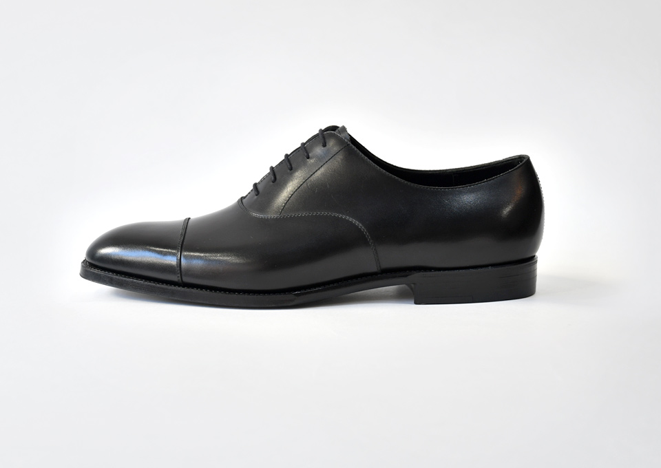 Cap Toe Oxford for Men's size（Black）