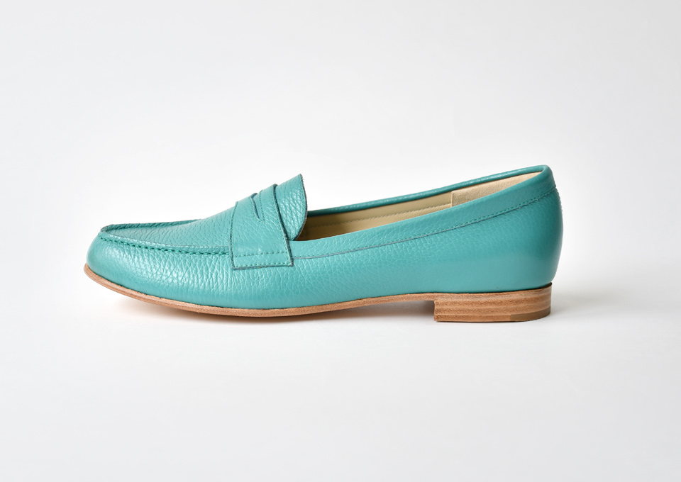 写真 Dove Tail Loafer(Emerald Green)