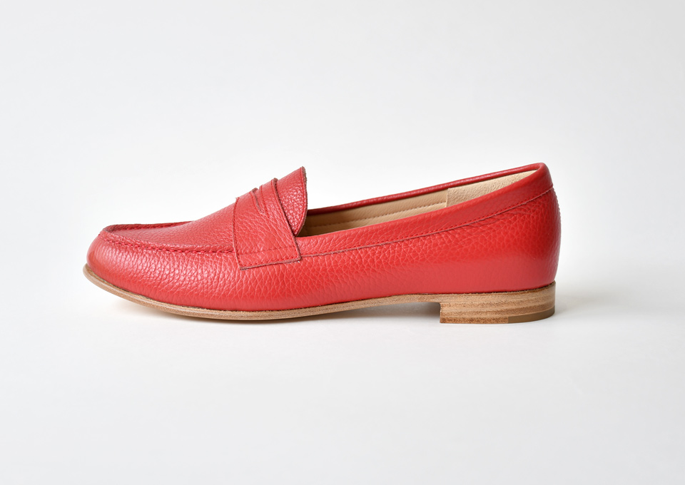 写真 Dove Tail Loafer(Red)