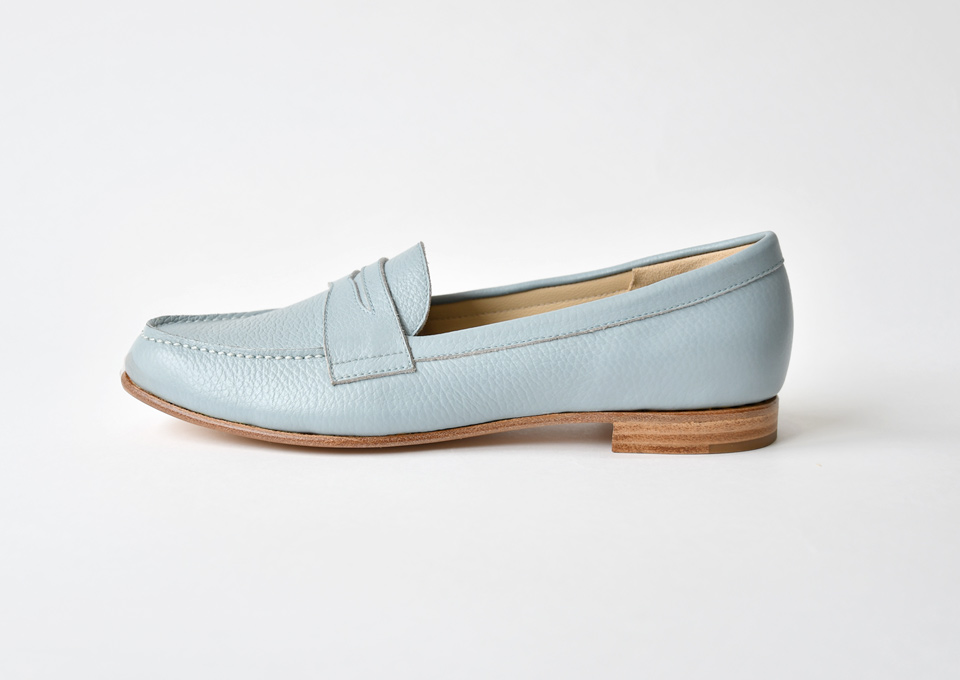 写真 Dove Tail Loafer(Sky Blue)