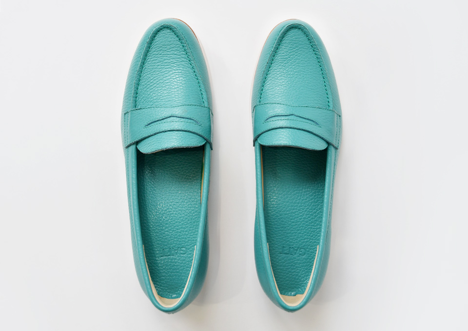 写真 Dove Tail Loafer(Emerald Green)