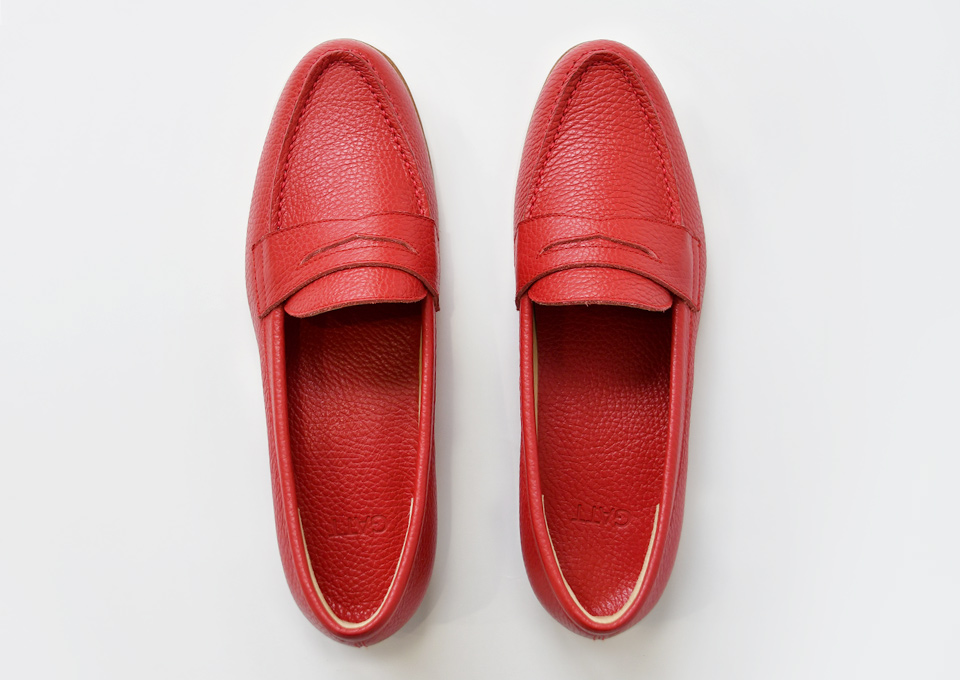 写真 Dove Tail Loafer(Red)