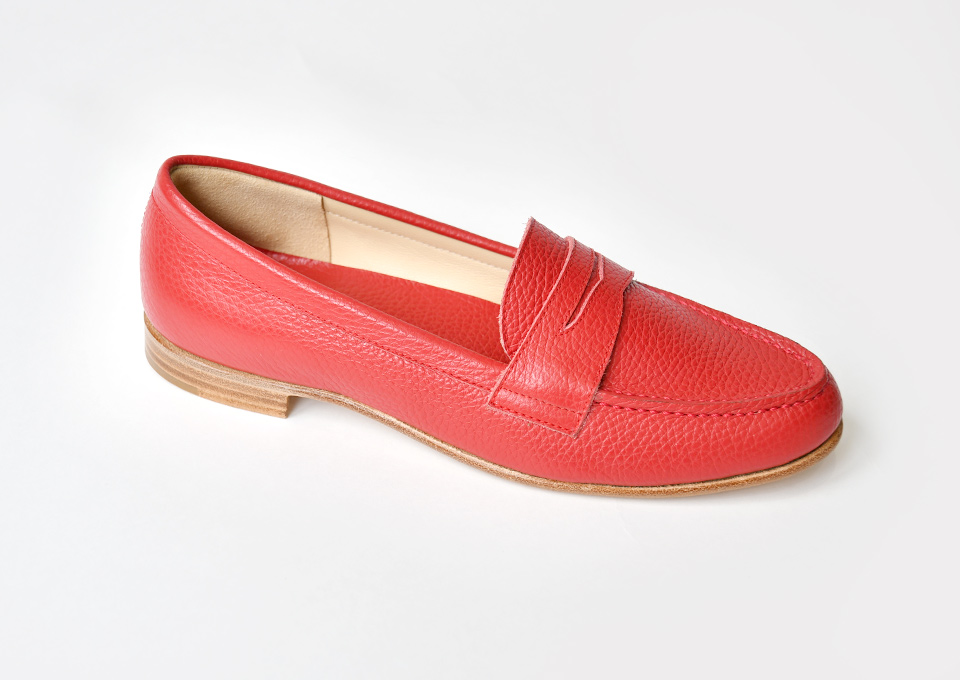 写真 Dove Tail Loafer(Red)
