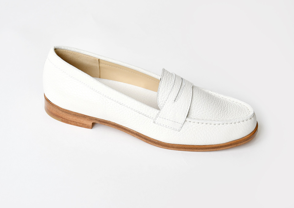 写真 Dove Tail Loafer(White)