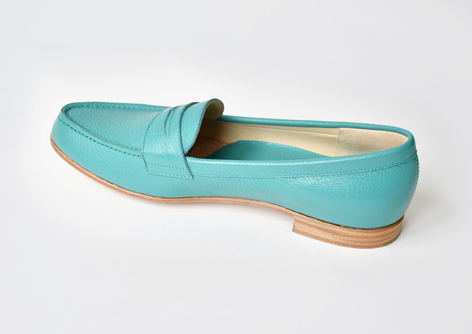 写真 Dove Tail Loafer(Emerald Green)