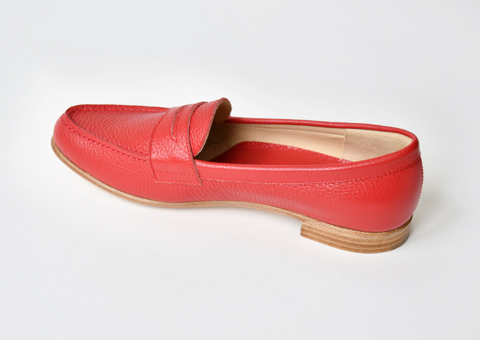 写真 Dove Tail Loafer(Red)