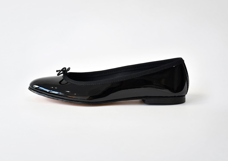 round-toe-ballerina(Black)