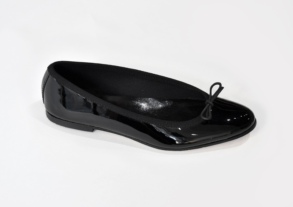 round-toe-ballerina(Black)