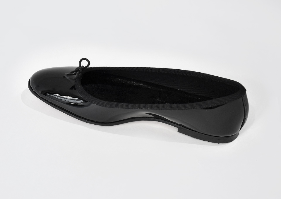 round-toe-ballerina(Black)