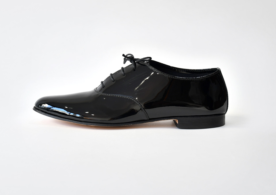 Unlined Plain Oxford(Black)